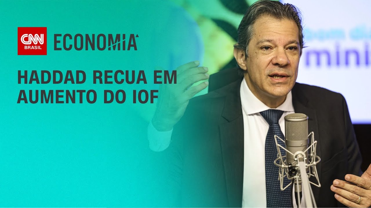 Fernando Haddad volta atrás em parte do aumento no IOF | CNN PRIME TIME
