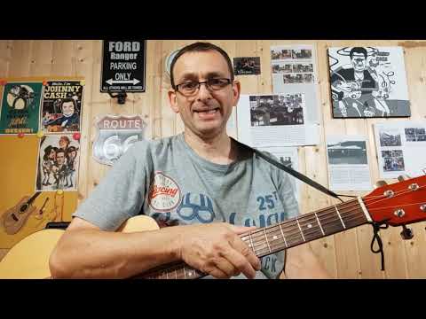 "Driving my life away", Anschlag und Liedbeispiel, Gitarre lernen