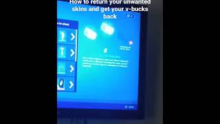 -Fortnite-how to return your unwanted skins and get your v-bucks back