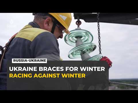 Ukraine races to repair power grid ahead of winter as Russian strikes continue