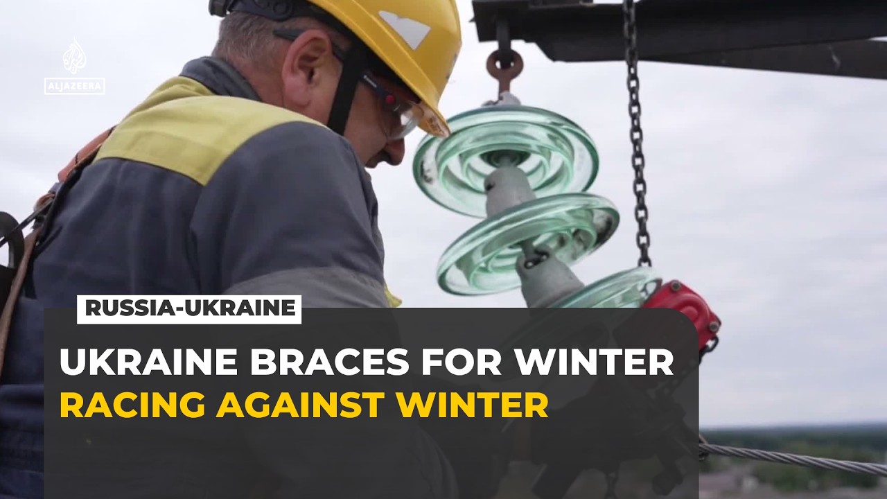 Ukraine races to repair power grid ahead of winter as Russian strikes continue