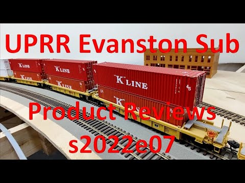 S2022E07 - Model Train Layout Built for Operations and Realism. Short product reviews.