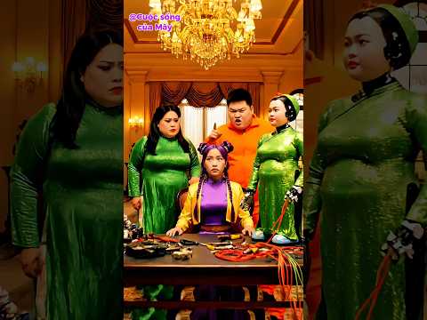 Rumi chế tạo rô bốt thay thế mẹ của chaien #cuocsong #shorts