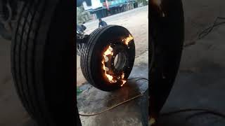 Download lagu tubeless tyres Air filling method | fire method mp3