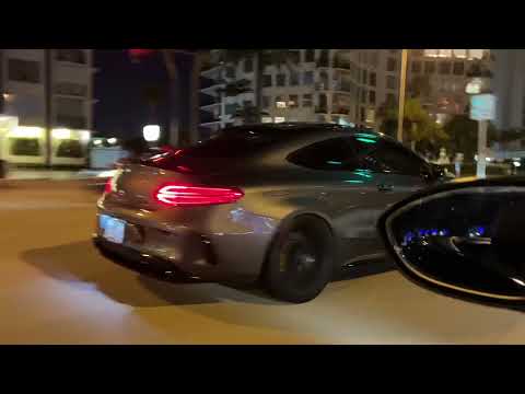 Stage 2+ C63S x Miami Beach #v8 #mercedes #c63s #merc63s