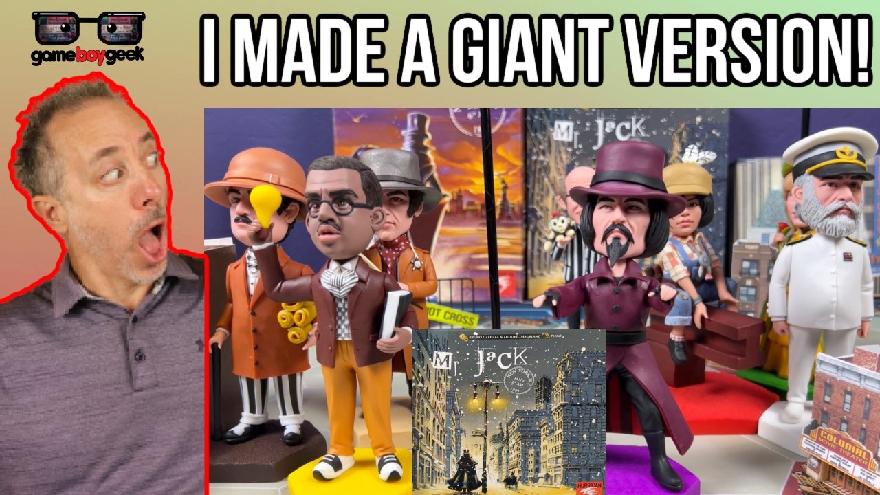 I Made A Giant Version of Mr Jack in New York!