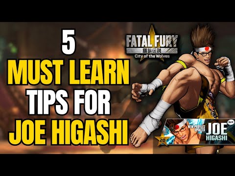 5 Things You MUST KNOW About JOE HIGASHI in Fatal Fury CotW (Joe Beginners Guide)