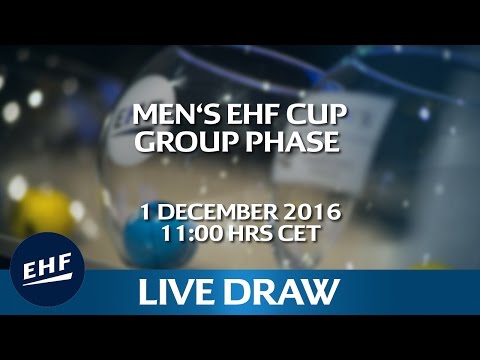 Men's EHF Cup Group Phase Draw | Men's EHF Cup