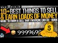 New World: 10+ BEST SELLING THINGS Everyone Can Farm & Sell To Male TONS OF MONEY - Easy Guide