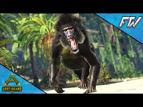 I Tamed A Max Level Dinopithecus!!! - ARK Lost Island [DLC E32]