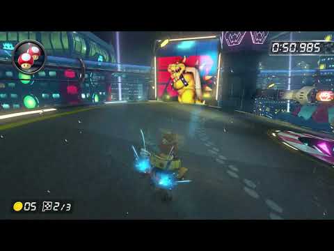 Mario Kart 8 Deluxe - Neo Bowser City 200cc (1:30.083)