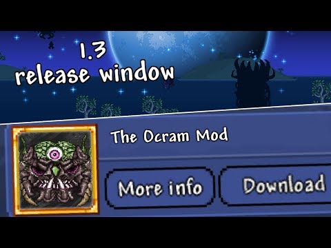 Terraria Ocram Mod not Allowed? 1.3 Update also coming soon! (not 1.3.6)