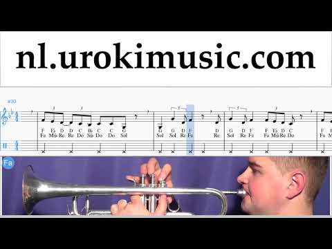 Trompetles Ariana Grande - Breathin Muzieknoten Cursus um-ih374