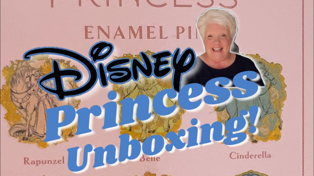 Disney Princess Unboxing! Mystery Pins Blind Box Unboxing! 
