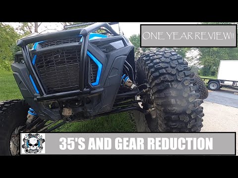 RZR Gear Reduction & 35" tires | What do we think after 1 year? | What you NEED | REVIEW