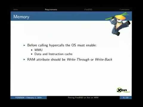 Porting FreeBSD on Xen on ARM