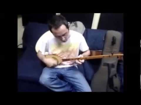 Astrit Stafai playing (Ciftelija) Albanian tradicional instrument