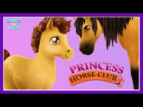 Fun Animal Horse Care - Wash, Dress Up Baby Horse Animal Care - Princess Horse Club 3 Game For Kids