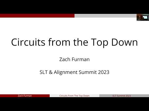 SLT Summit 2023 - Circuits from the Top Down
