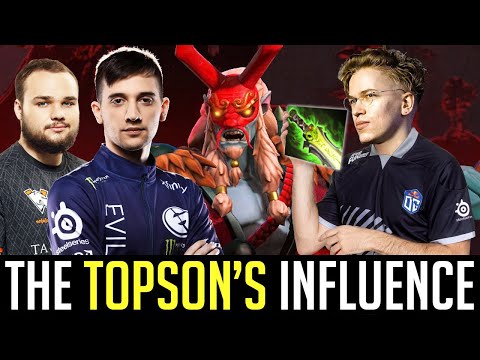 Topson Grimstroke E-Blade is the New Meta in High MMR pubs now - RTZ & Noone Perspective DOTA 2