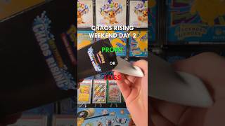 CHAOS RISING WEEKEND! Opened pack in a Booster Bundle? #pokemontcg #tcg #shorts #pokemoncards