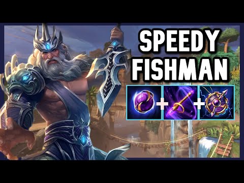 BRINGING THE ZOOM WITH THE ATTACK AND MOVEMENT SPEED TECH - GRANDMASTER POSEIDON JUNGLE