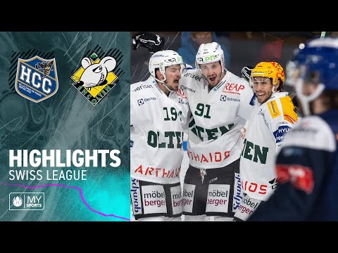 La Chaux-de-Fonds vs. Olten 2:5 - Highlights Playoffs, Swiss League