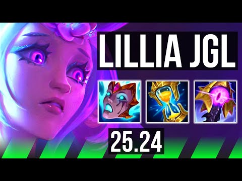LILLIA vs WARWICK (JGL) | Good KDA: 11/1/15 | KR Master | 25.24
