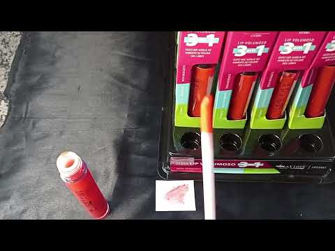 LIP GLOSS VOLUMOSO 3 EM 1 COR 304 MAX LOVE BOX COM 32 UN