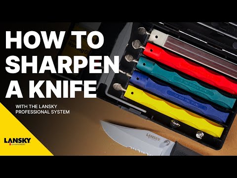 How to Sharpen with the Lansky Professional System
