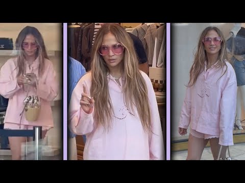 Jennifer Lopez SHUT OUT of Chanel Store on European Getaway!