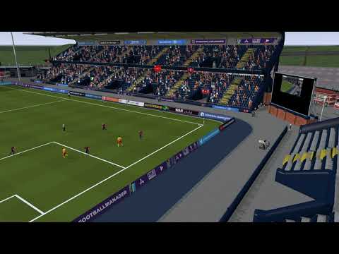Gol del portiere (Santurro) su calcio d'angolo | Football Manager 2020 | Sambenedettese-Ravenna 2-1