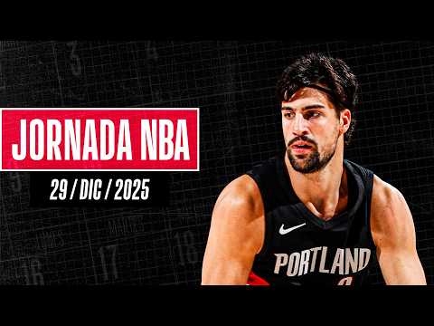 ¡GRANDES actuaciones de Deni Avdija y Brandon Ingram! | Resultados Jornada NBA (29/dic/2025)