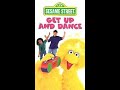 Sesame Street Get Up And Dance 1997 VHS