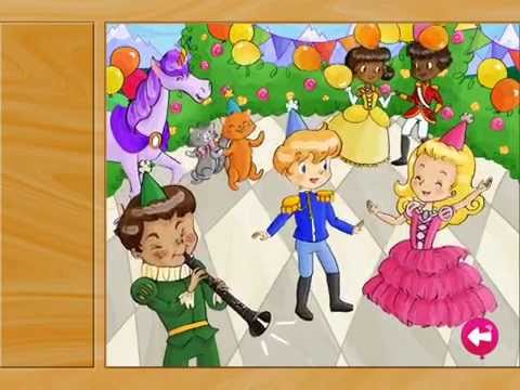 Princess Birthday Party Puzzle Video