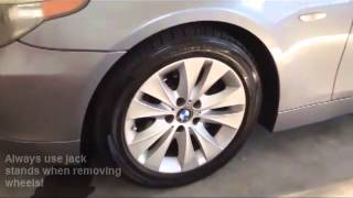 BMW Windshield Washer Fluid Pump Replacement DIY Part 1