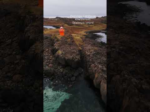 Djupivogur Lighthouse, Æðarsteinsviti. Djúpivogur, Iceland #iceland #lighthouse #travel #djupivogur