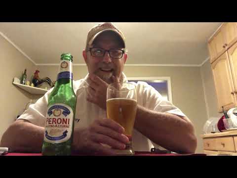 Peroni Premium Lager 5.1% abv # The Beer Review Guy