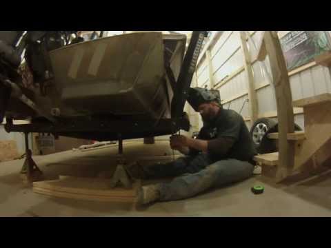 Turning my single axle boat trailer into a tandem!