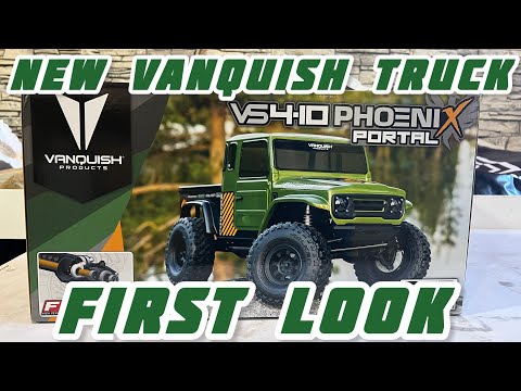 Vanquish RTR Portal Pheonix trail truck green better features lowest  price 