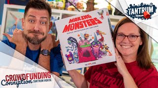 Making Monsters Board Game Preview | Bag-Building & Push-Your-Luck Madness!