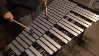 'Jingle Bells' Improv Jazz Vibraphone Solo