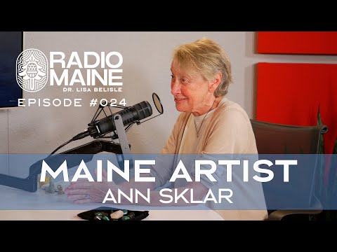 Radio Maine: Interview with Beloved Maine Artist and Acclaimed Abstract Landscape Painter, Ann Sklar