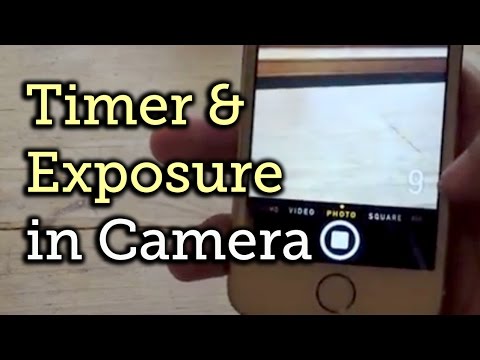 Control Exposure & Set Timers in the iOS 8 Camera App - iPhone, iPad [How-To]