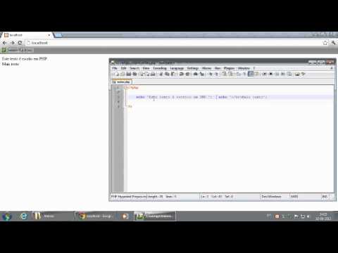 011 Sintaxe base Separação de instruções em PHP e outros detalhes simples