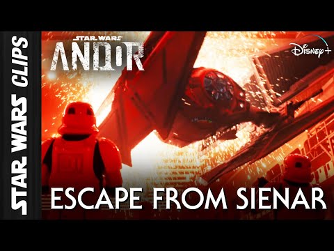Escape from Sienar Test Facility (Andor S2) | Star Wars Clips