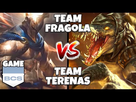 GAME CONTRO IL TEAM DI TERENAS w/ BCS TEAM - League of Legends ITA #3872