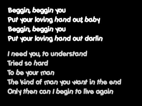Beggin.Phillip Phillips Lyrics Video