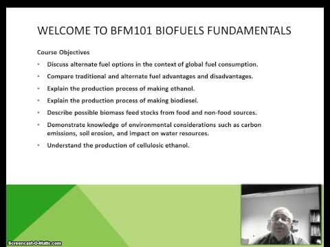 Welcome video for BFM 101