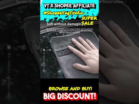 Multipurpose High Water Absorption Plush Wax | #shopeetagtowin #ShopeeTagToWin